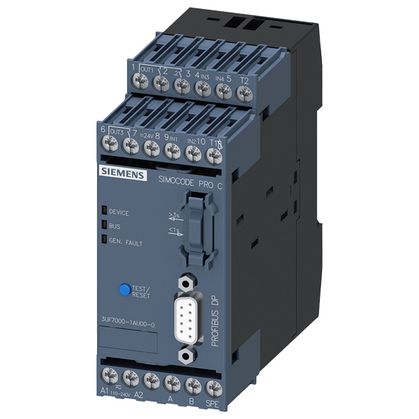 3UF7000-1AU00-0 New Siemens Basic Unit SIMOCODE Pro C